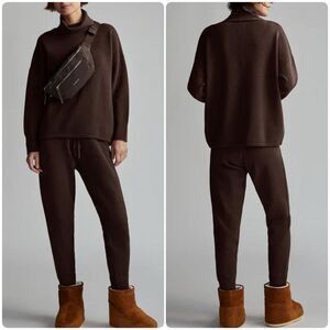Varley Dark Brown Jumpsuit